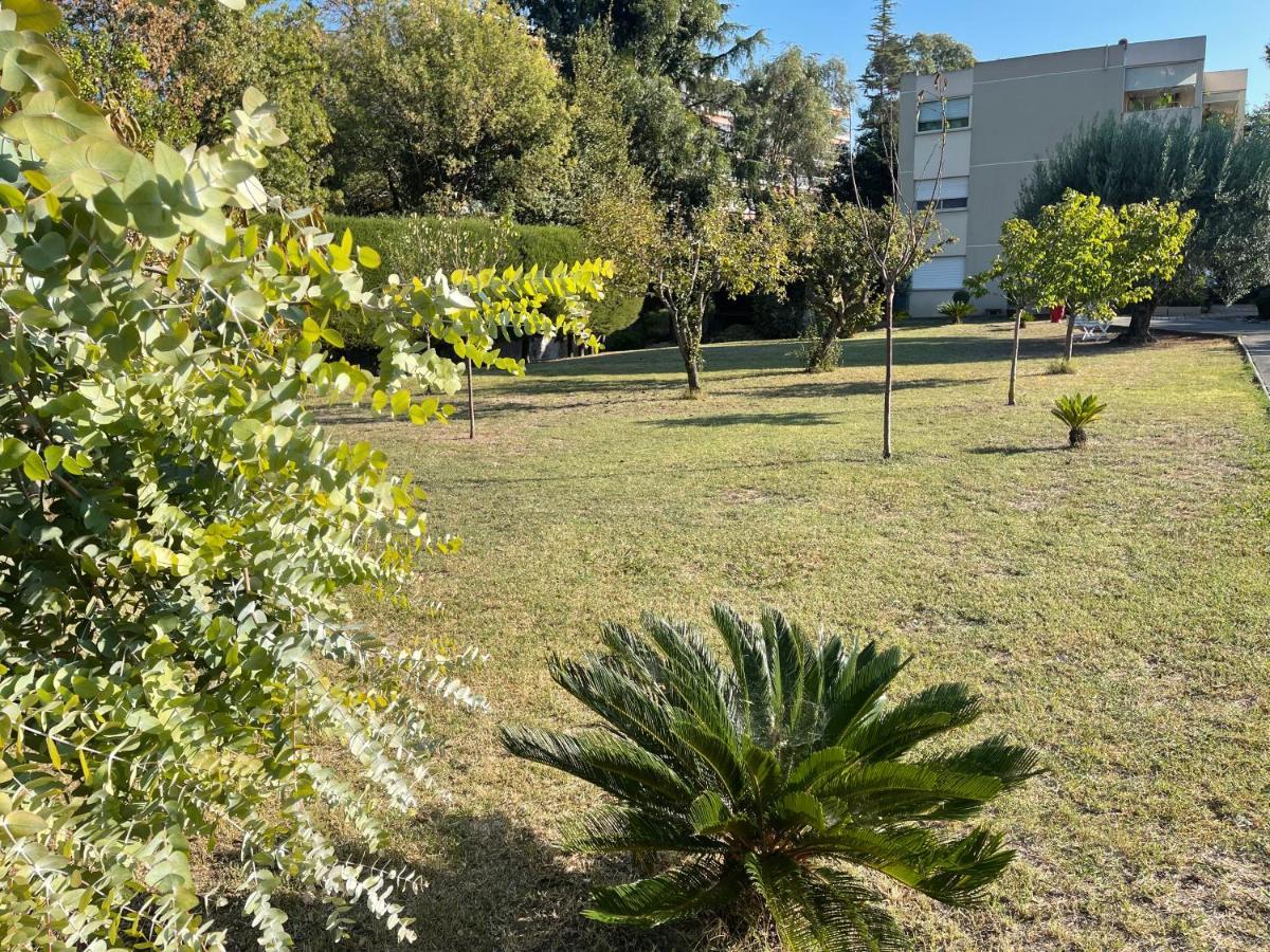 Studio Tout Confort Au Calme Avec Jardin Proche Cannes Le Cannet Bagian luar foto